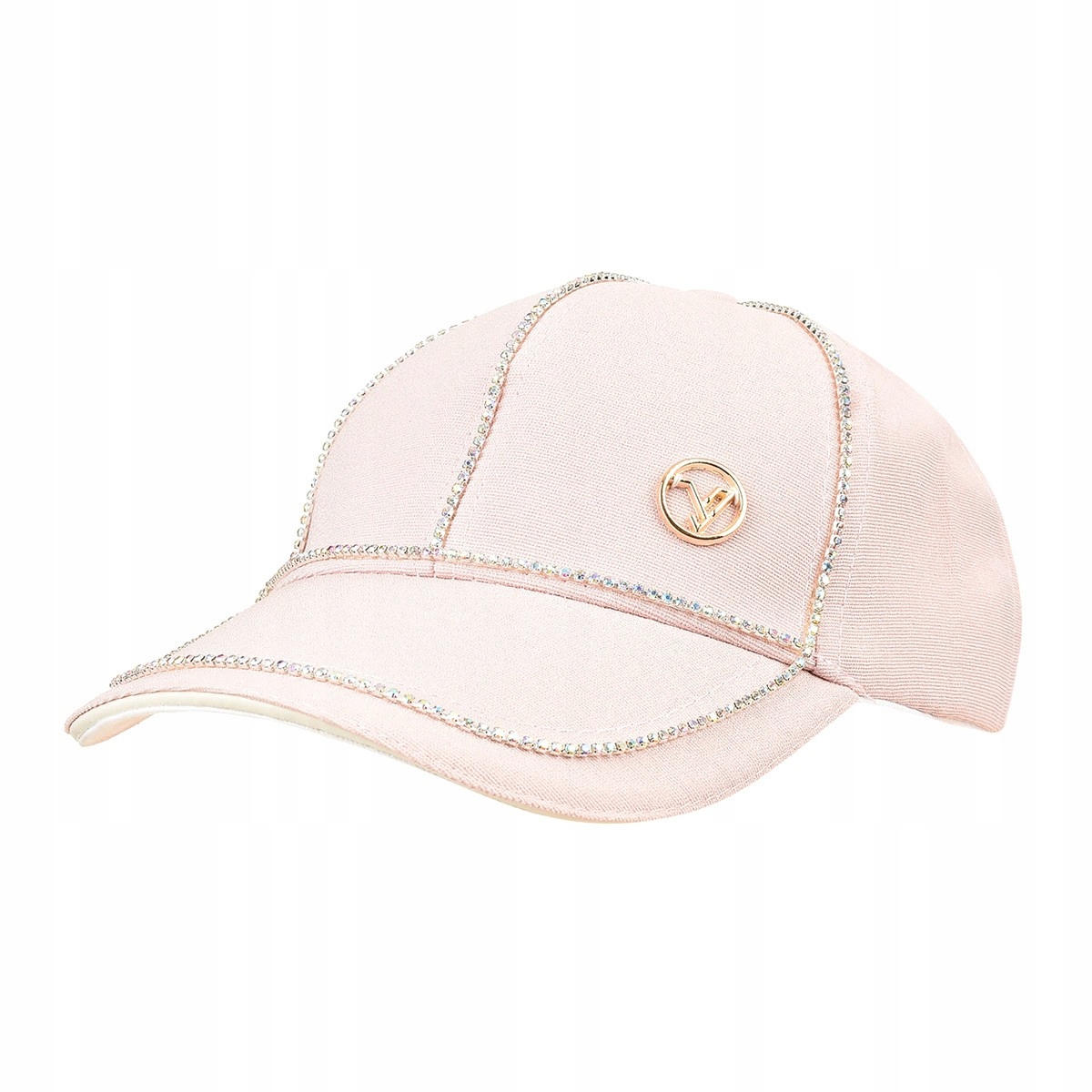 Czapka damska z daszkiem błyszcząca modna