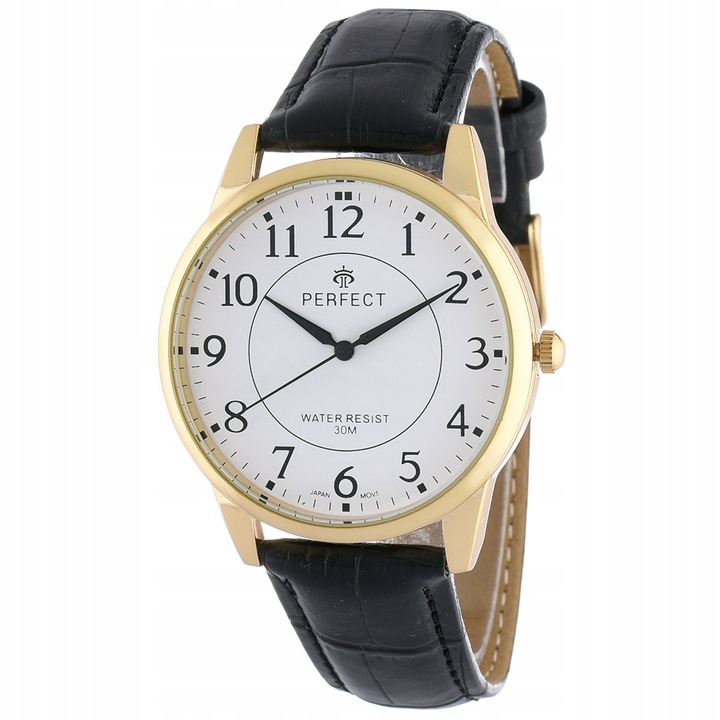 Zegarek męski klasyczny kwarcowy elegancki pasek