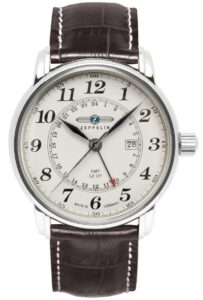 Zegarek Męski ZEPPELIN LZ127 Graf Zeppelin GMT 7642-5 + BOX