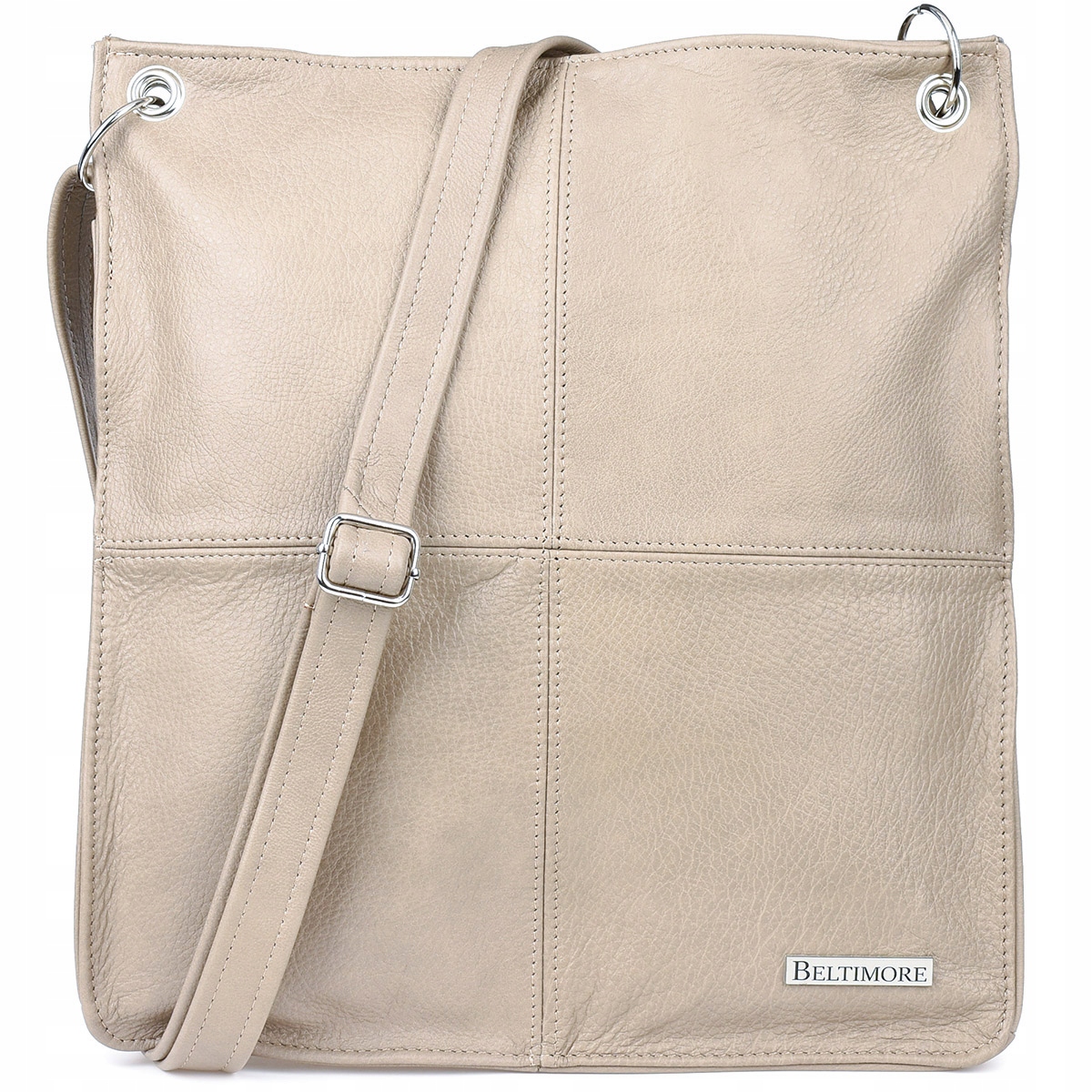 Torebka damska skórzana duża torba A4 Beltimore