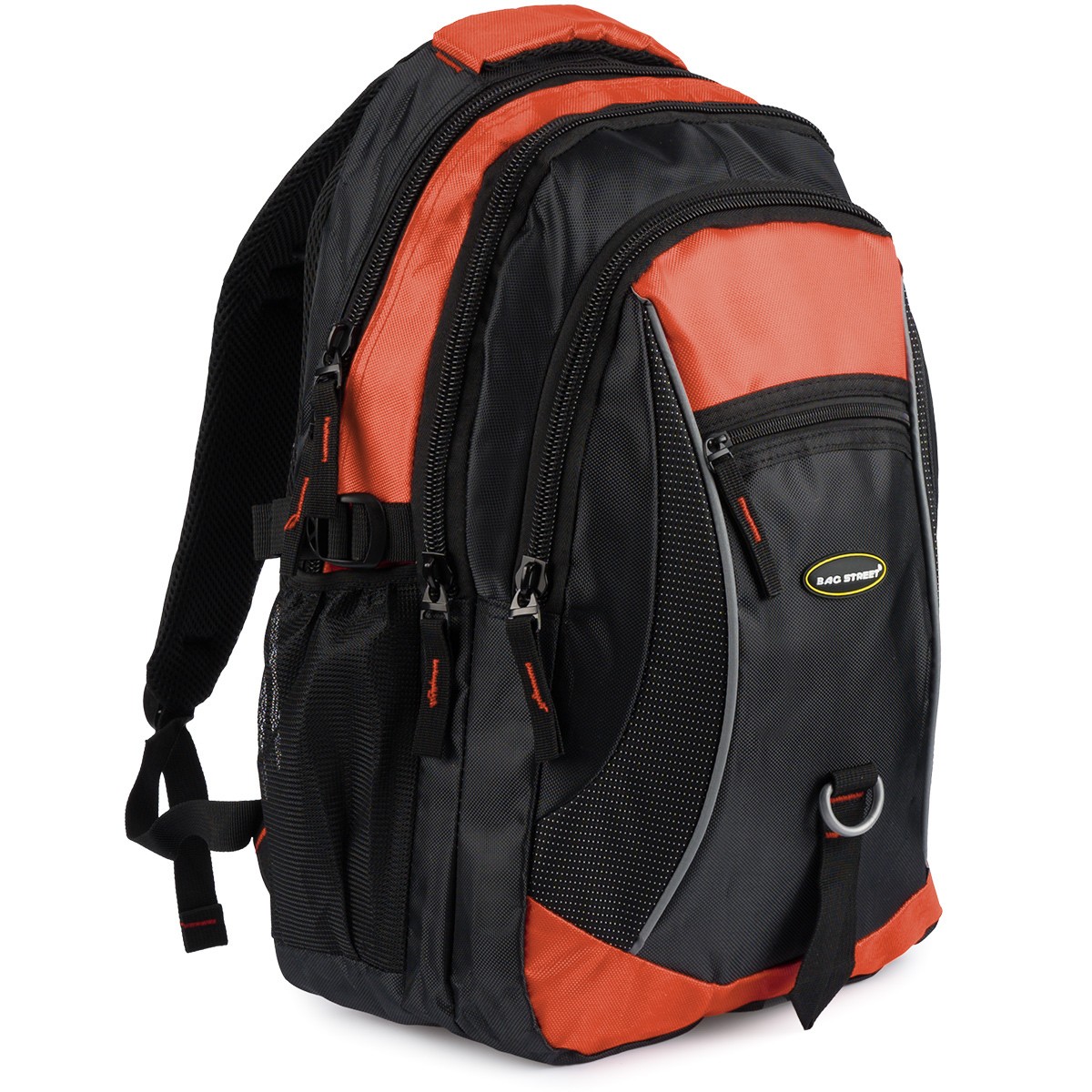 Plecak miejski solidny 3KOMOROWY SPORTOWY duży do pracy szkoły Bag Street