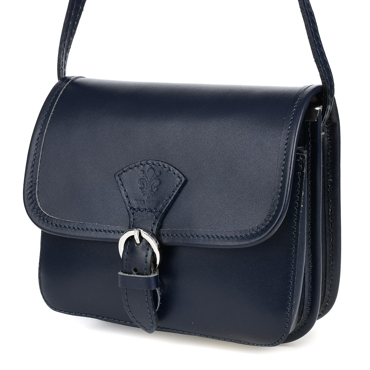 Damska Skórzana Mała Torebka Listonoszka K66