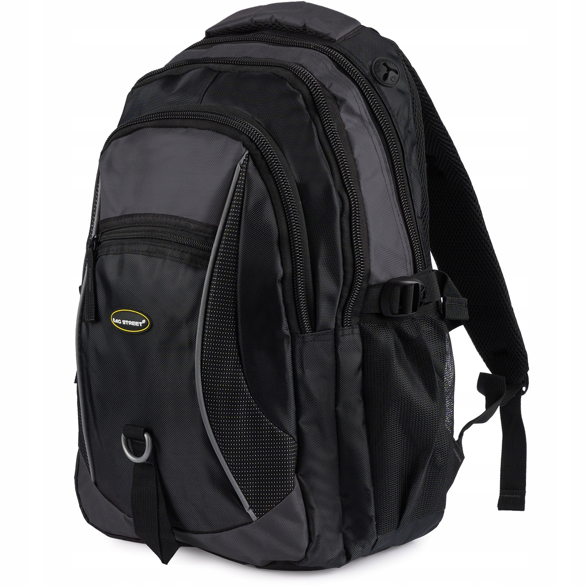 Plecak miejski solidny 3KOMOROWY SPORTOWY duży do pracy szkoły Bag Street